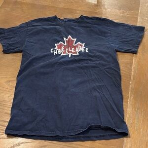 Gildan Navy Cheerleader Tee